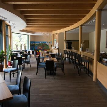 Panoramacafe im Nationalpark Besucherzentrum Mallnitz