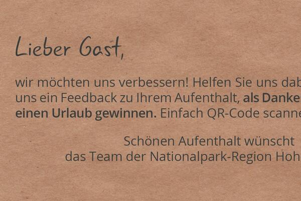 Gäste Feedback