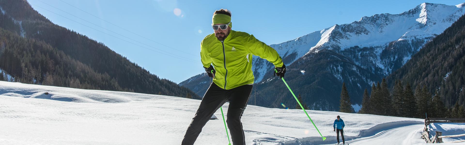Cross-country ski run towards Seebachtal